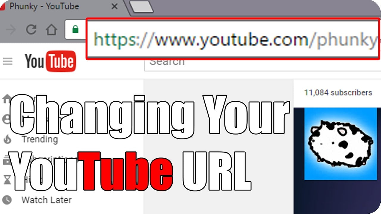 How to Change Youtube URL kadvacorp.com