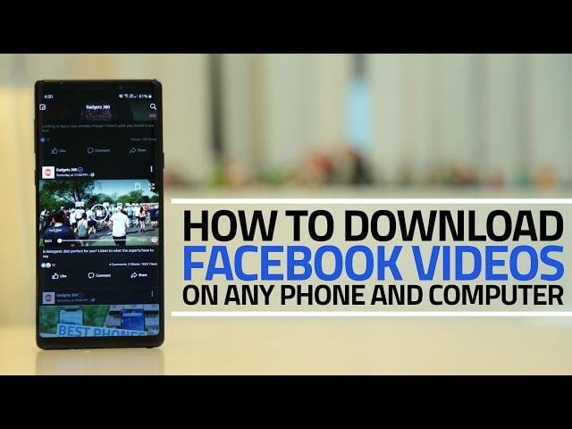 Save Videos from Facebook, download facebook video,