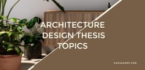 Innovative architecture thesis topics list for B.Arch. final year ...