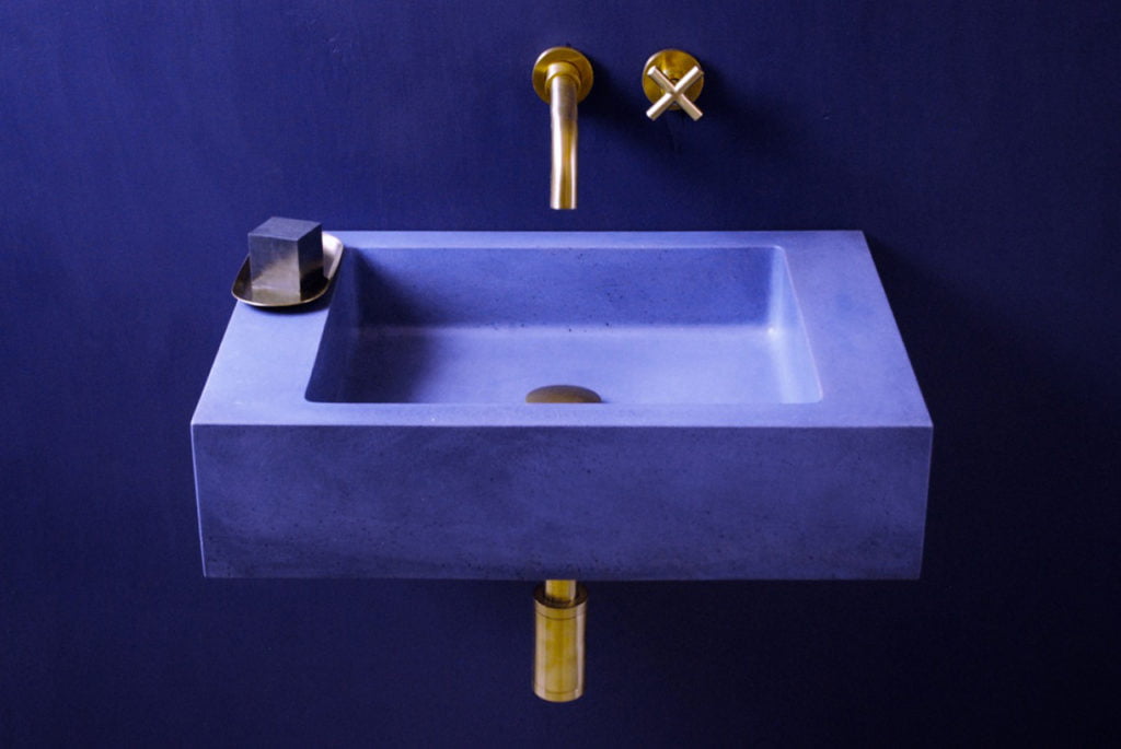 concrete basins, concrete sink,