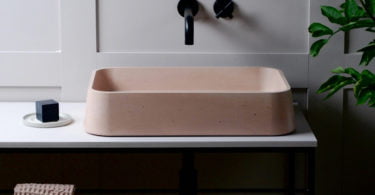 concrete basins, concrete sink,