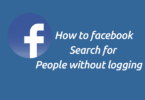 How to Do Facebook Search For People Without logging in