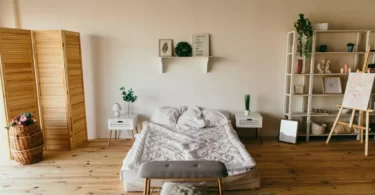 small bedroom interior,
