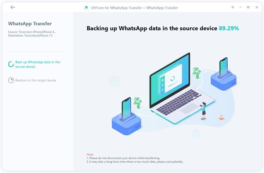 Transfer WhatsApp Data from iPhone to Android using PC-The Easiest WhatsApp Transfer