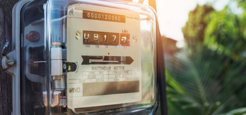 electricity meter, half hourly meter,