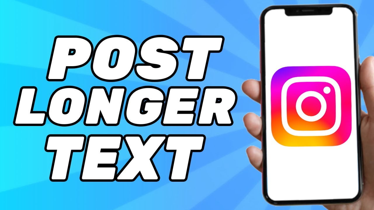 How To Post Long Text on Instagram Kadva Corp