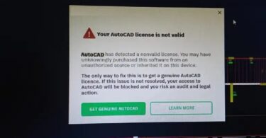 auto cad error,