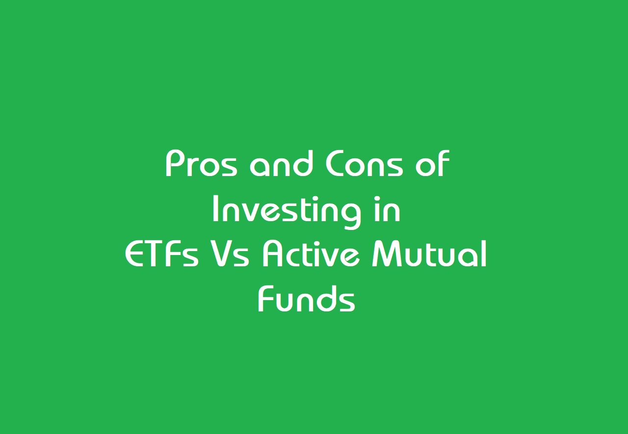 ETFs vs active mutual funds,