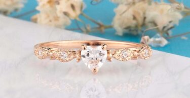 Rose Gold Engagement Rings,