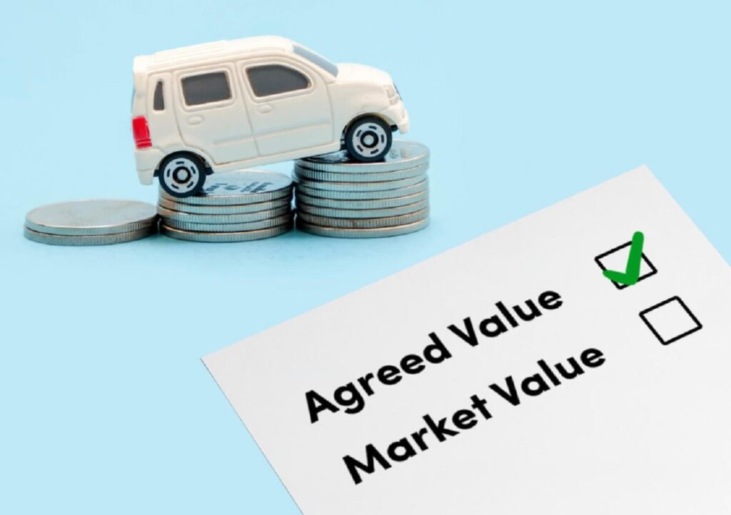 Agreed value vs. Market value,