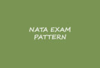 NATA Exam Pattern,
