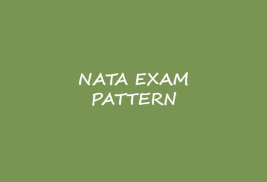 NATA Exam Pattern,