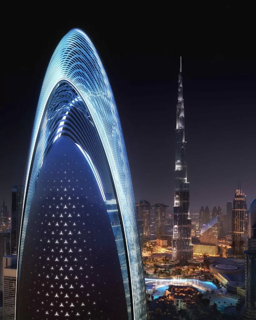 Mercedes-Benz Residential Tower in Dubai,